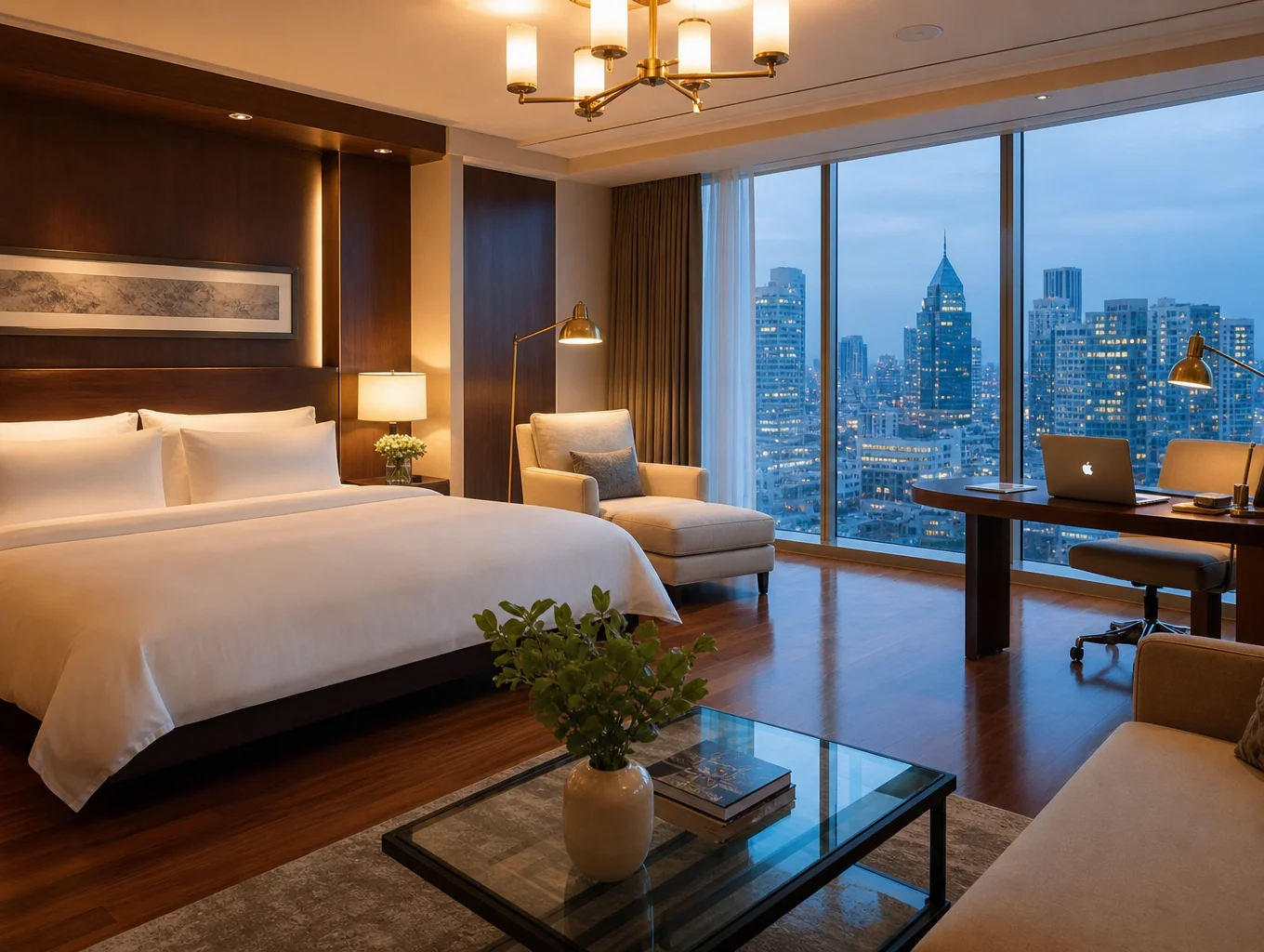 Deluxe City Room at Luxelia Hotel